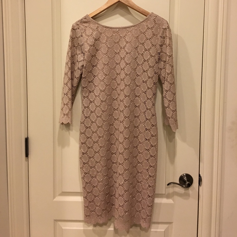 Light gold dress